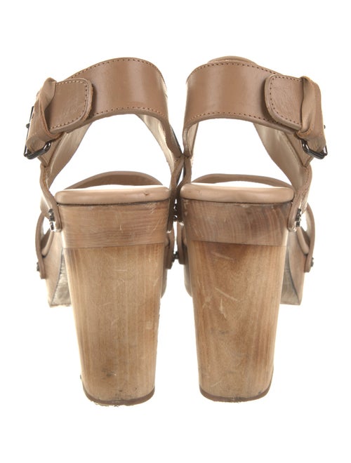 Vince Leather Gladiator Sandals