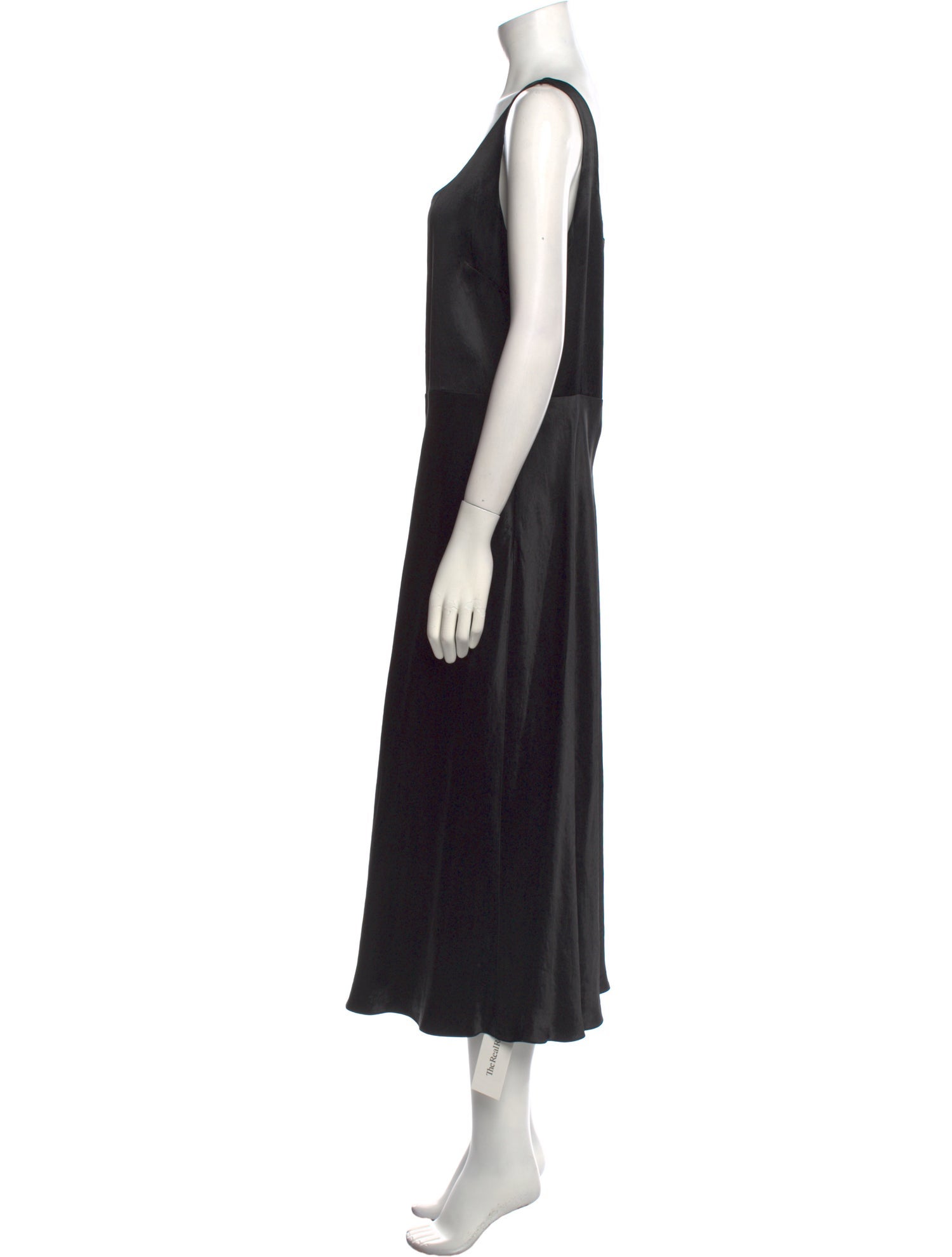 Vince Scoop Neck Long Dress