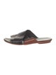 Vince Leather Slides