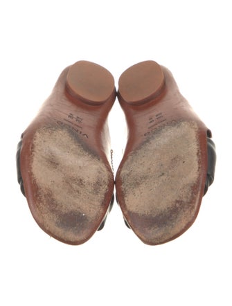 Vince Leather Slides