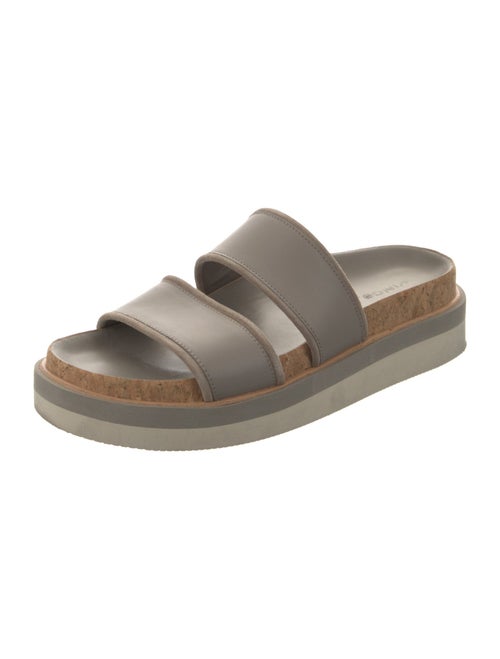 Vince Leather Slides