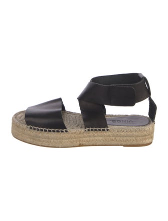 Vince Leather Espadrilles
