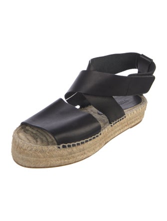 Vince Leather Espadrilles
