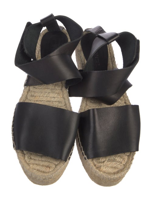 Vince Leather Espadrilles