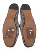 Vince Leather Animal Print Loafers