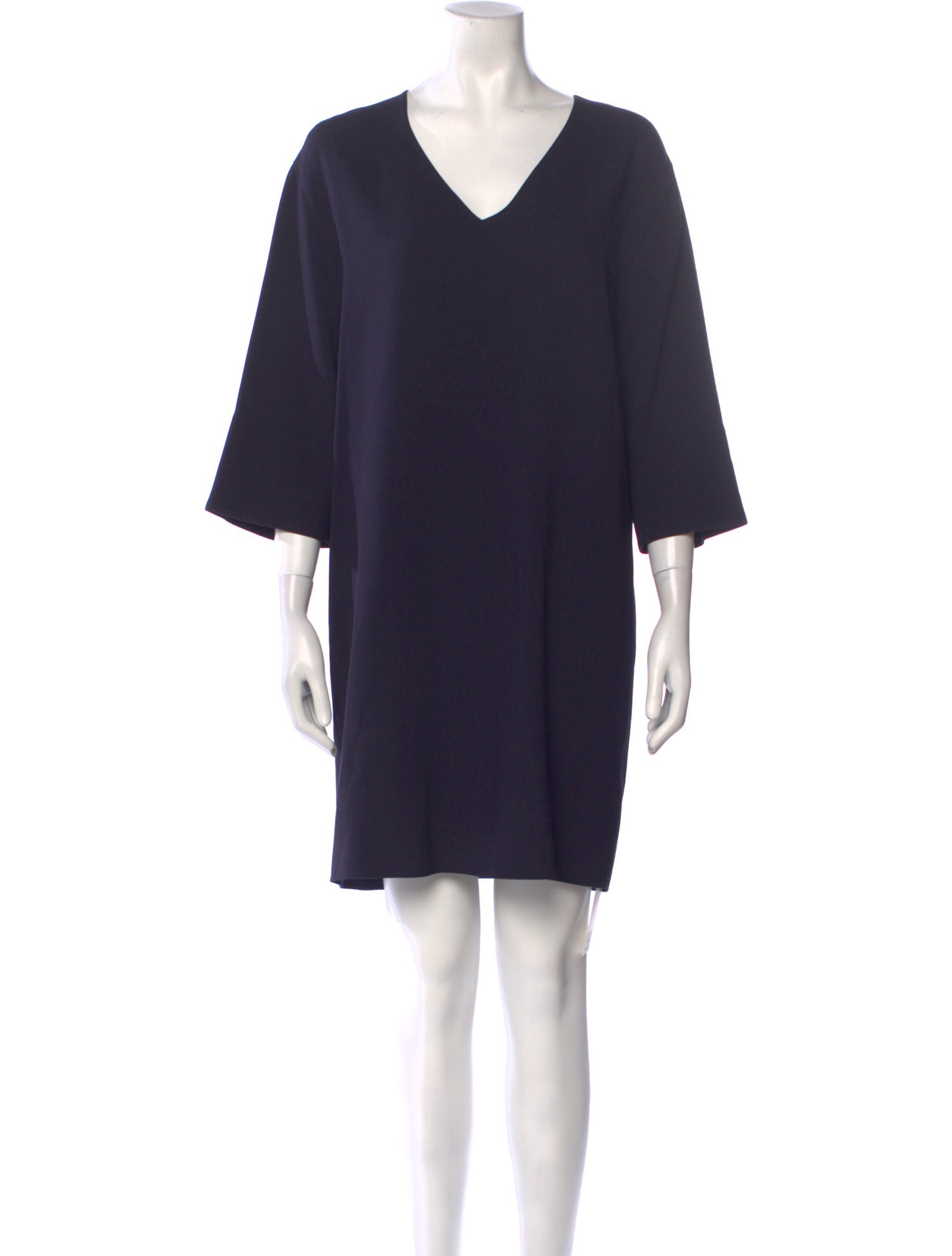 Vince V-Neck Mini Dress