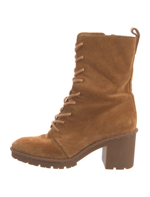 Vince Suede Lace-Up Boots