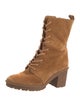 Vince Suede Lace-Up Boots