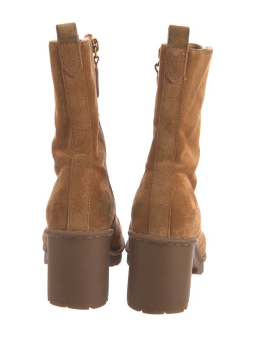 Vince Suede Lace-Up Boots