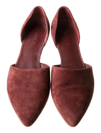 Vince Suede D'Orsay Flats