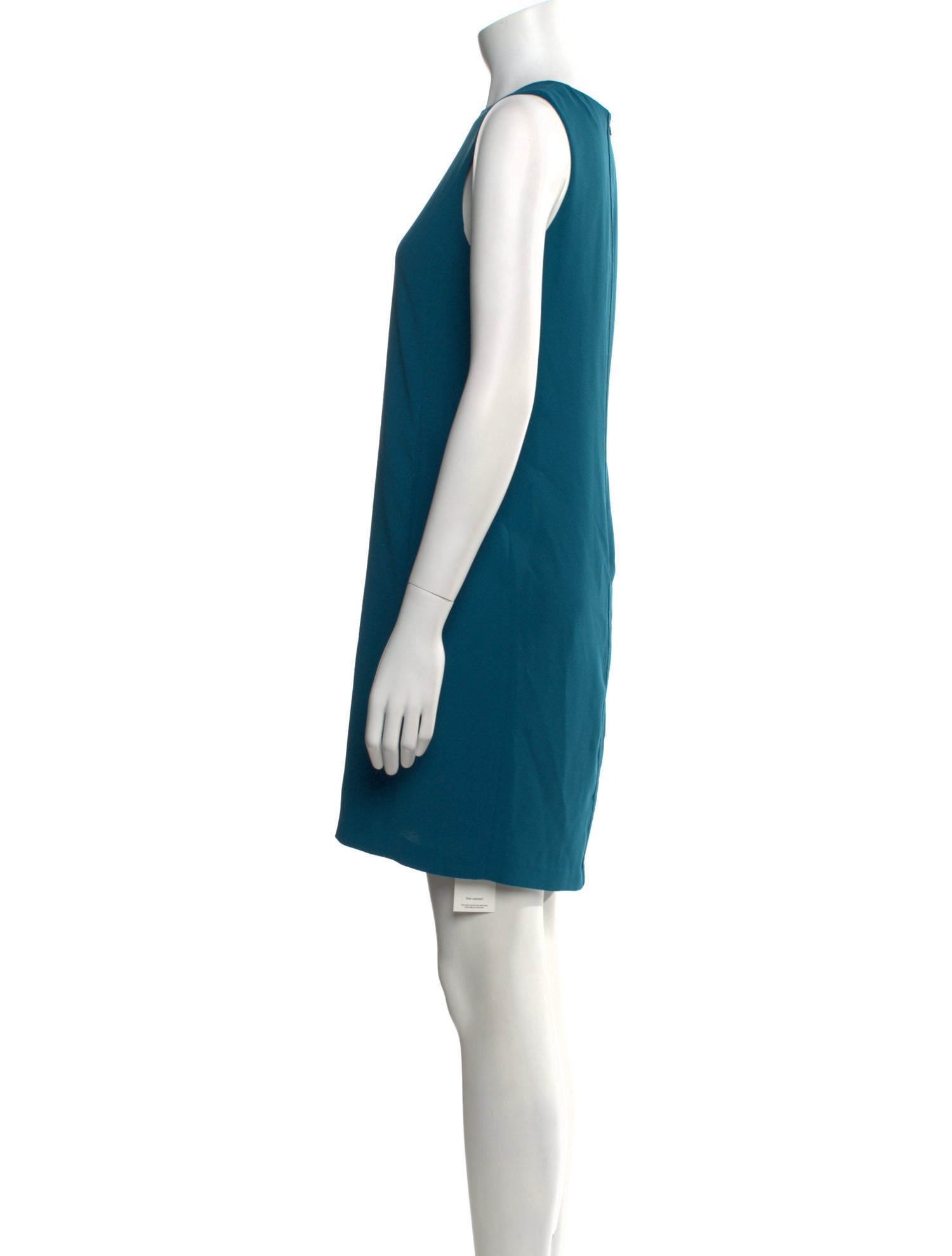 Vince Bateau Neckline Mini Dress