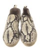 Vince Leather Animal Print Espadrilles