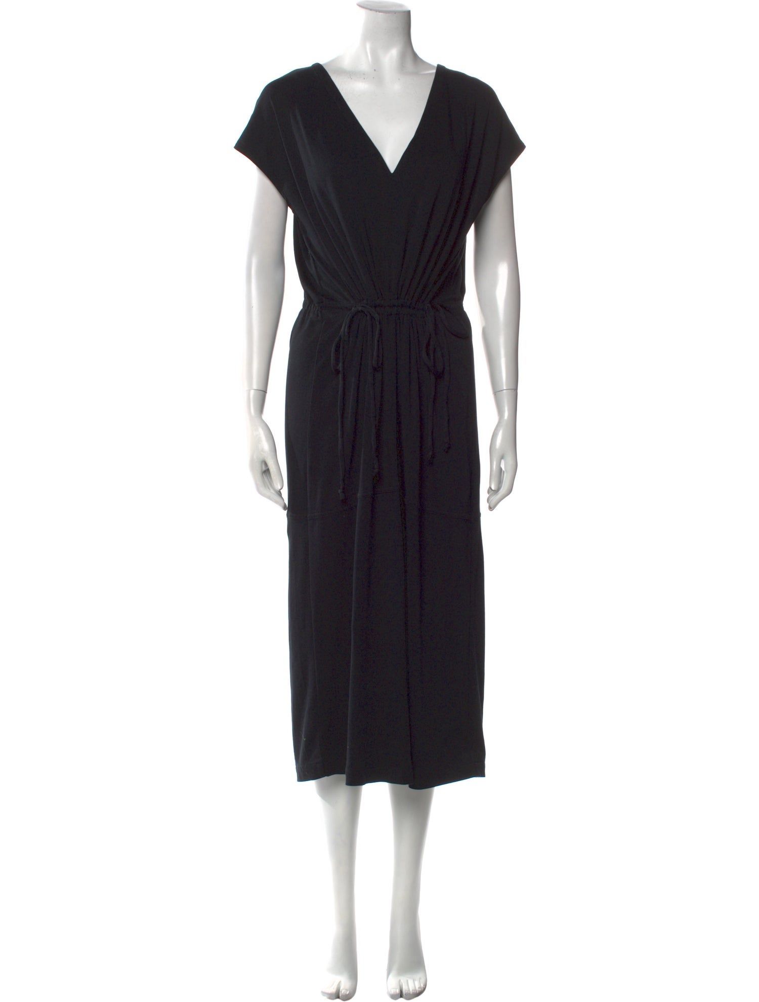Vince V-Neck Long Dress