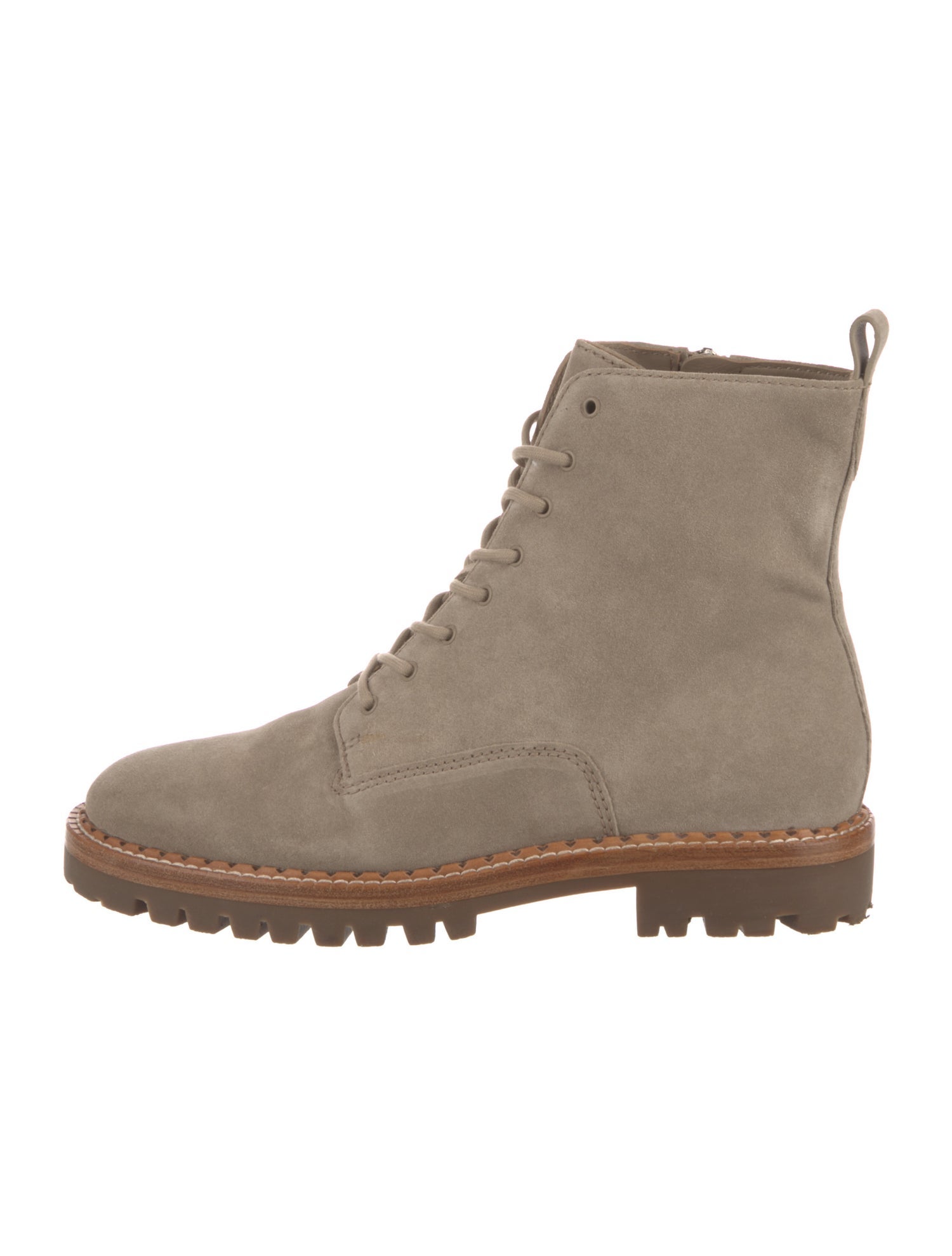 Vince Suede Combat Boots