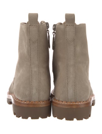 Vince Suede Combat Boots