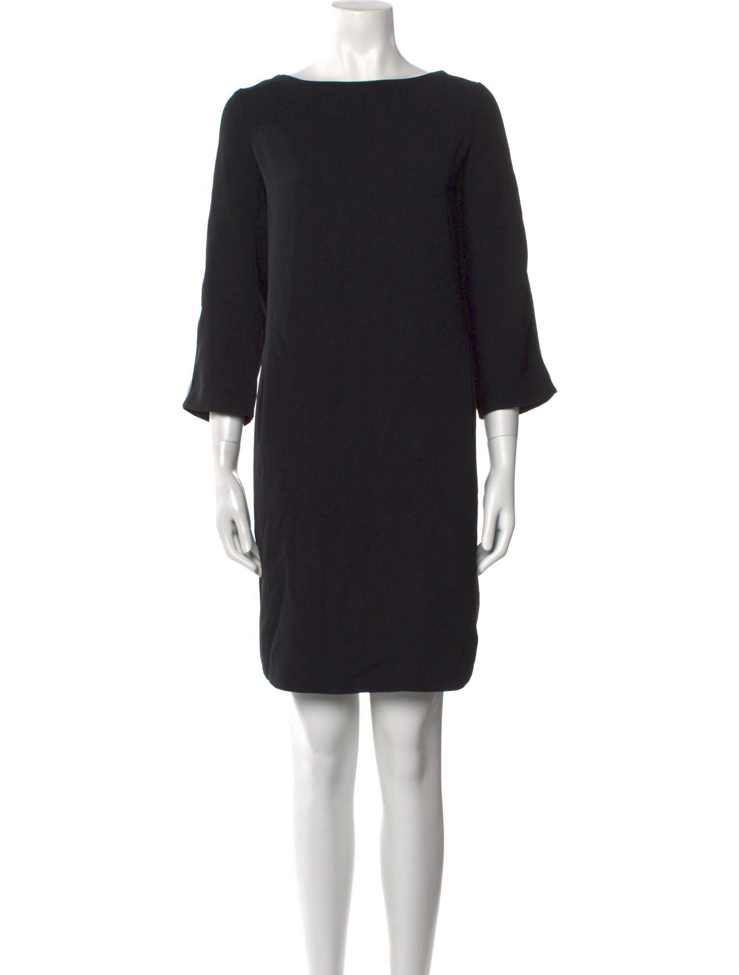 Vince Bateau Neckline Mini Dress