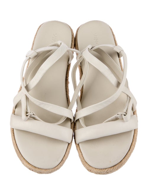 Vince Leather Espadrilles