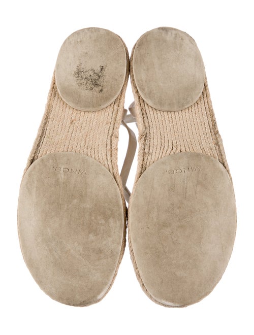 Vince Leather Espadrilles