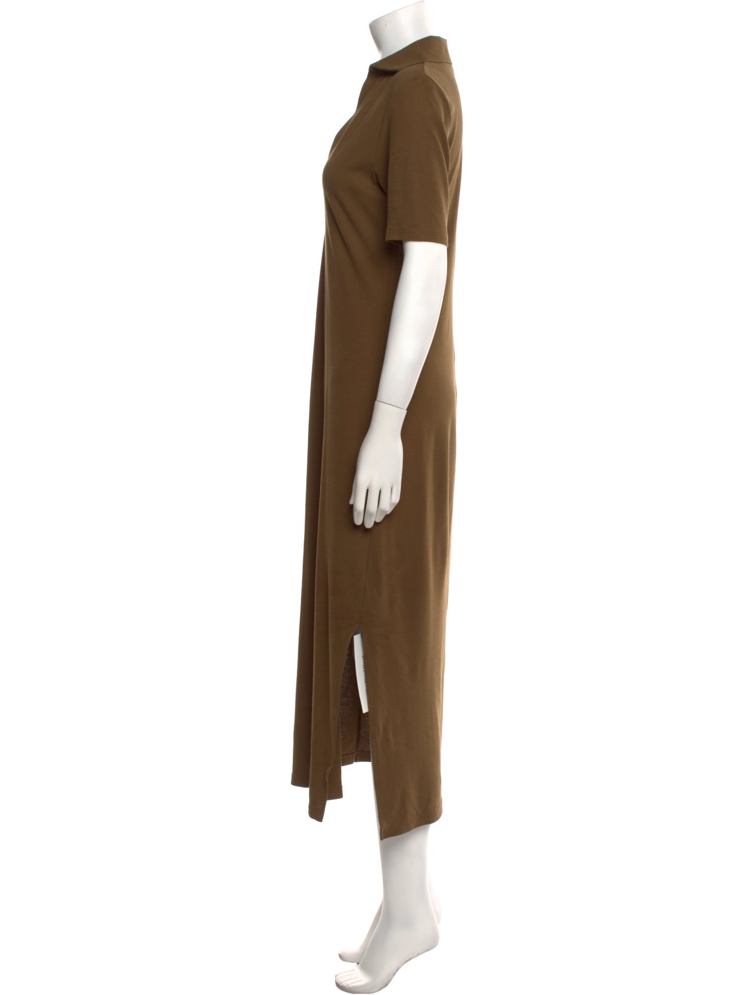 Vince V-Neck Long Dress