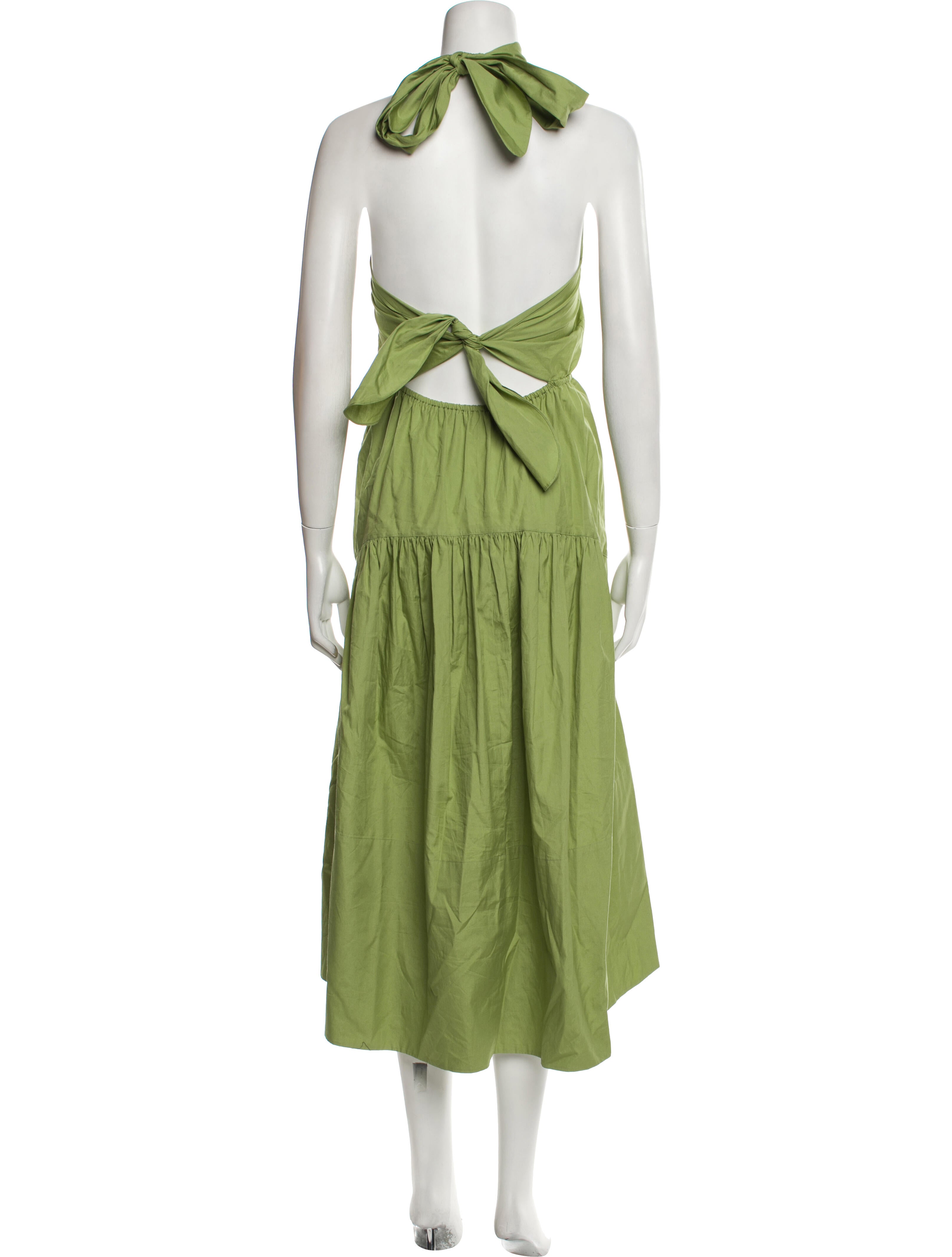 Vince Mock Neck Long Dress