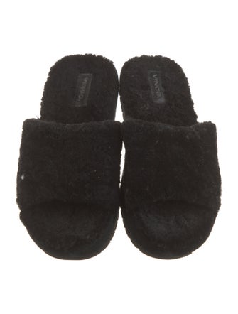 Vince Shearling Slides