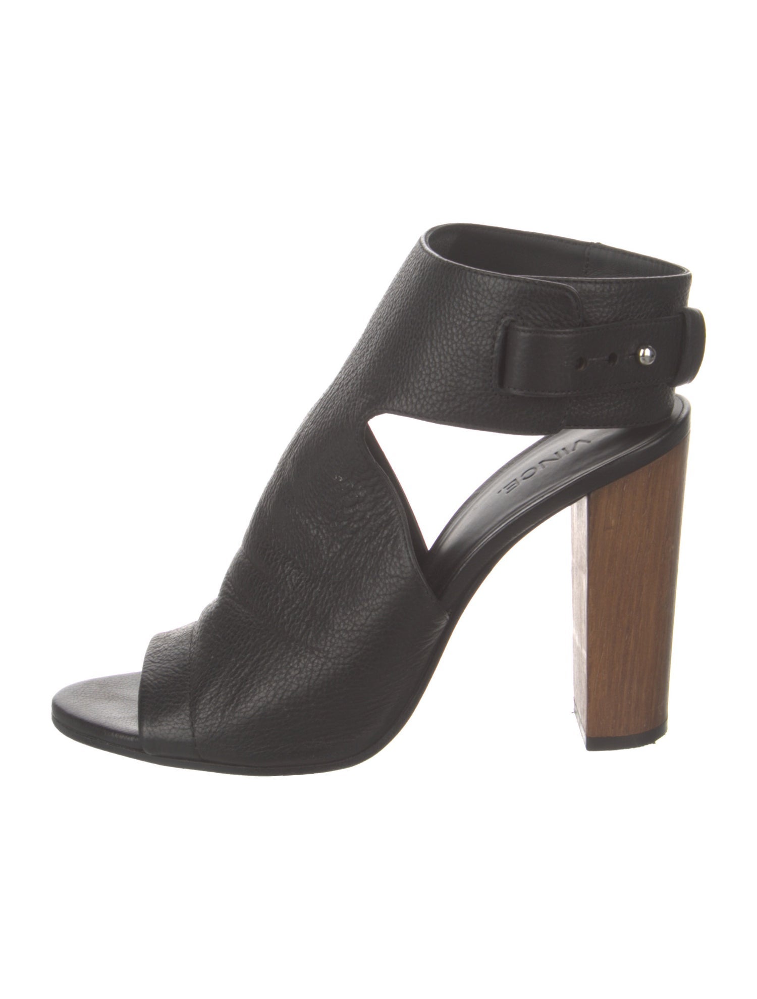 Vince Leather Slingback Sandals