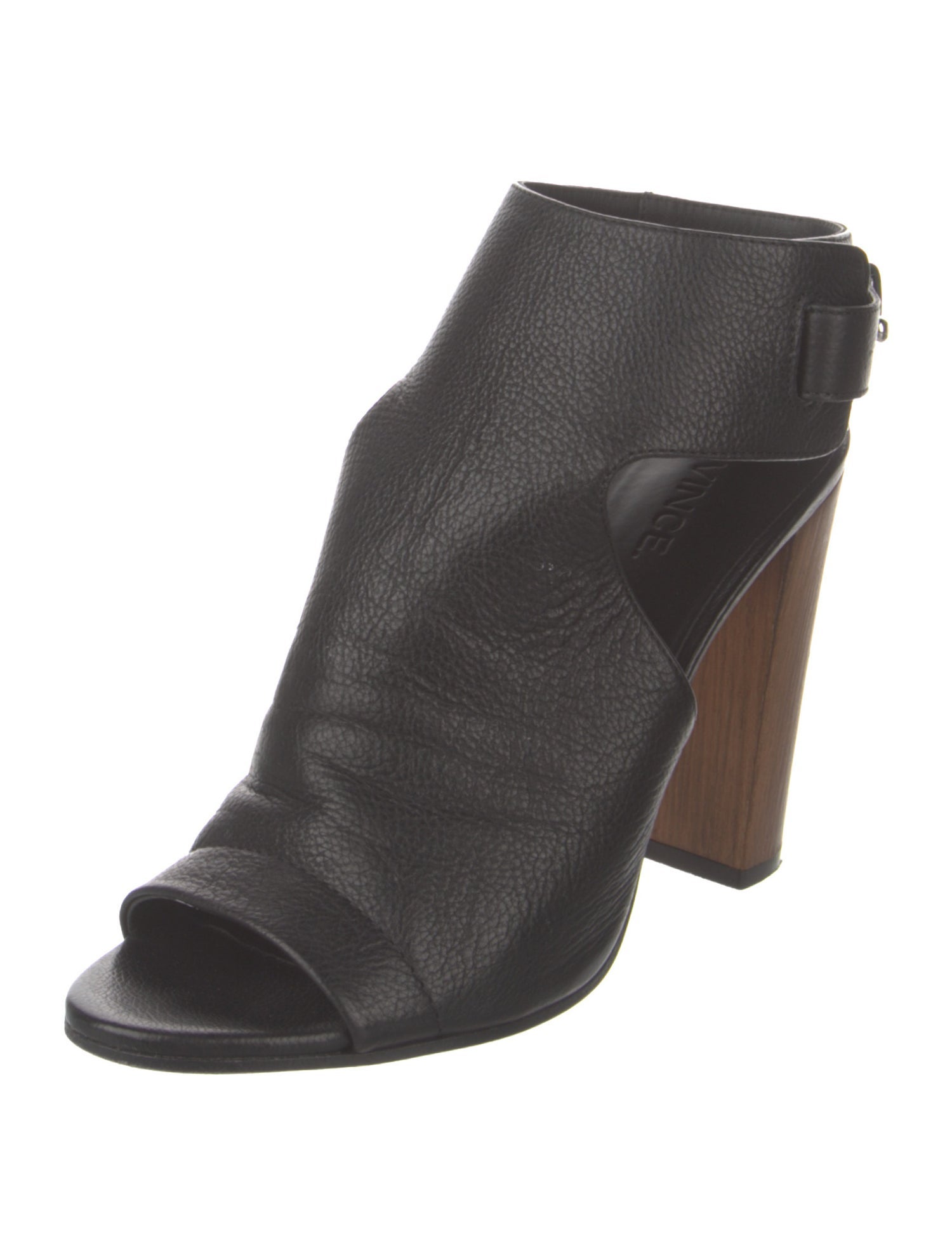 Vince Leather Slingback Sandals