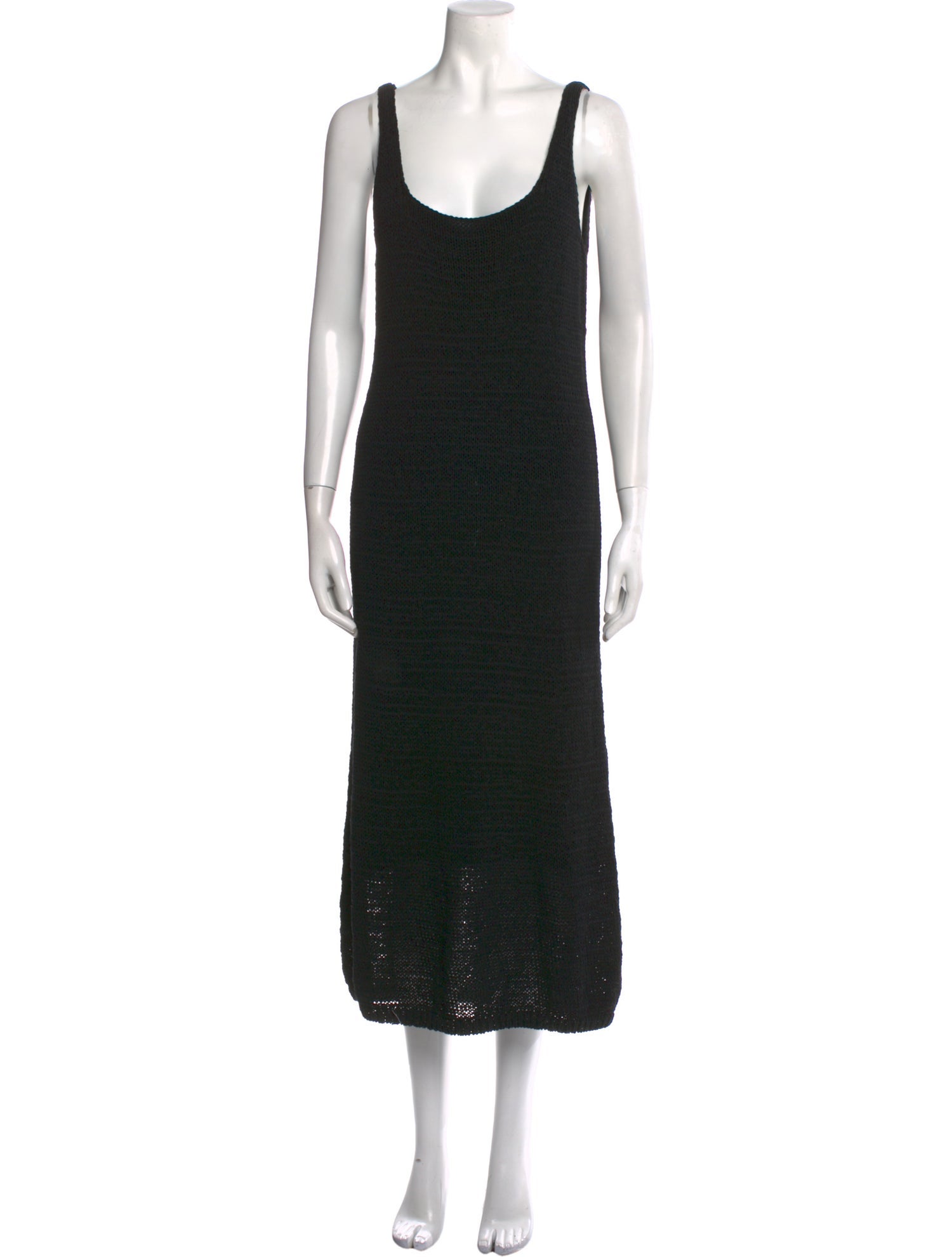 Vince Scoop Neck Long Dress