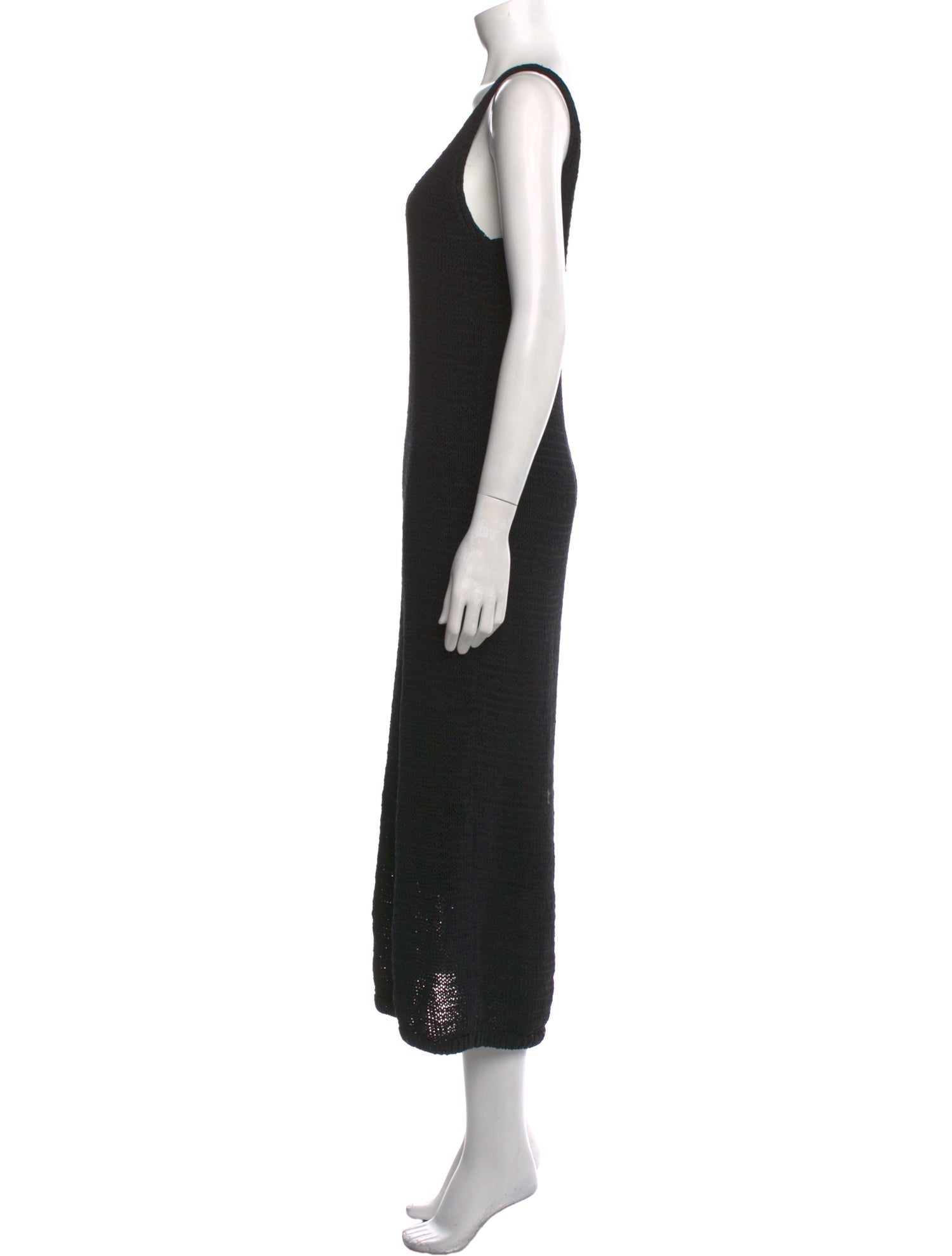 Vince Scoop Neck Long Dress