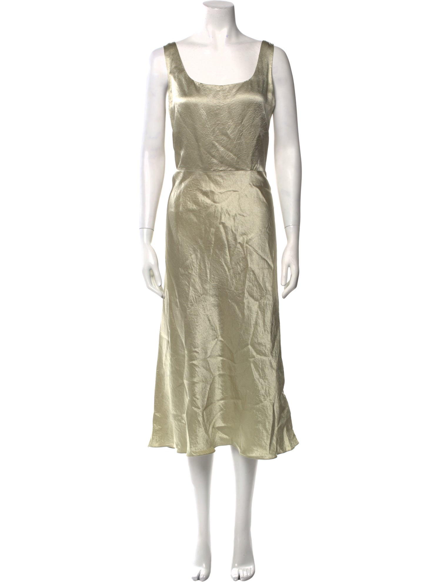 Vince Square Neckline Long Dress