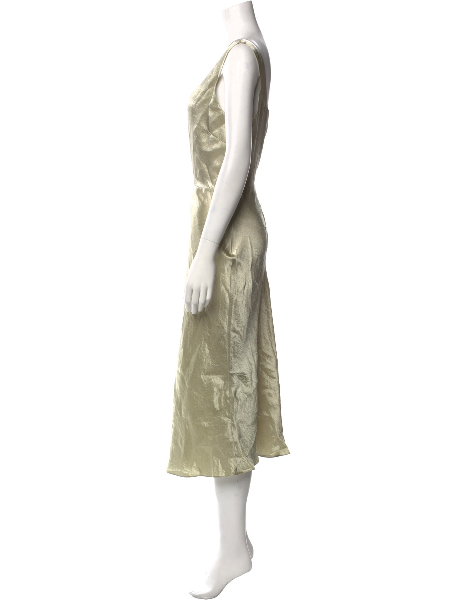 Vince Square Neckline Long Dress