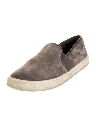 Vince Suede Colorblock Pattern Espadrilles