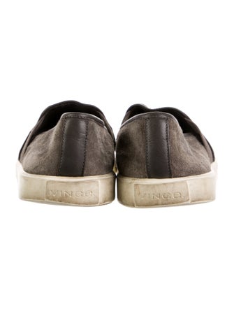 Vince Suede Colorblock Pattern Espadrilles