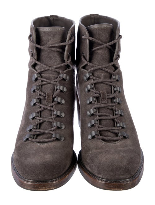 Vince Suede Lace-Up Boots