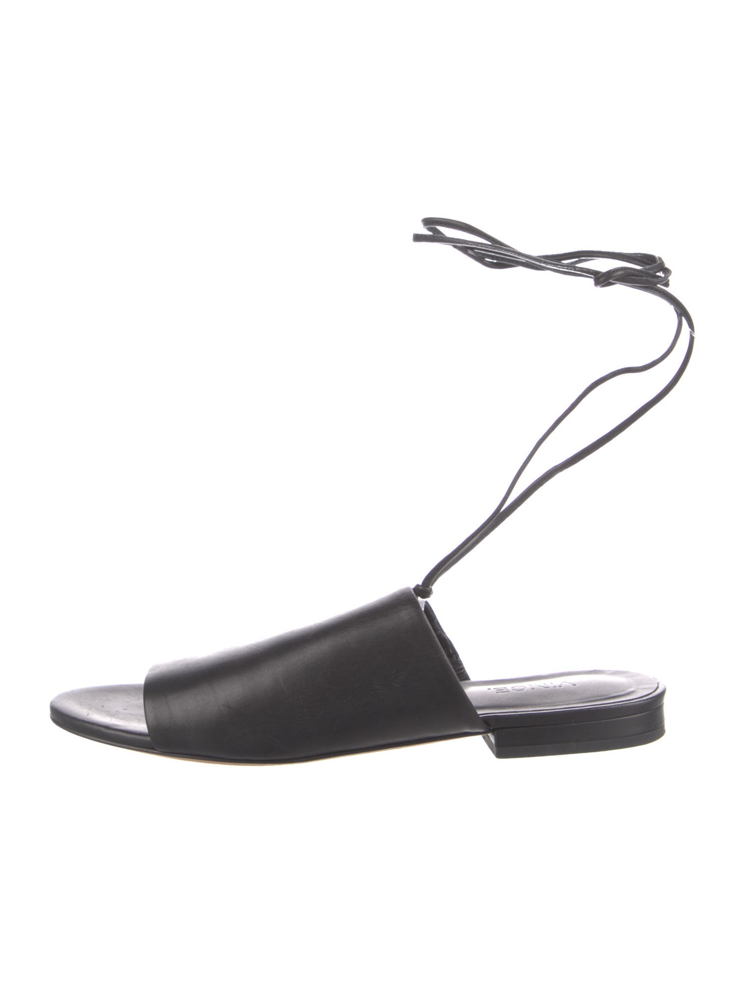 Vince Leather Gladiator Sandals