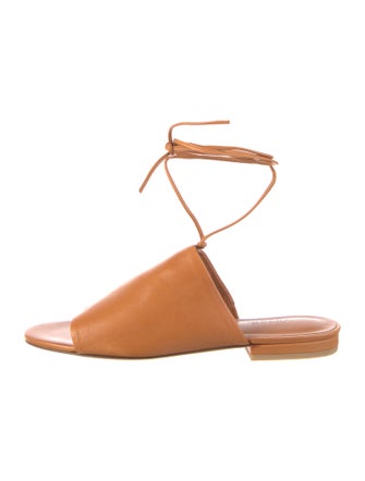 Vince Leather Slides