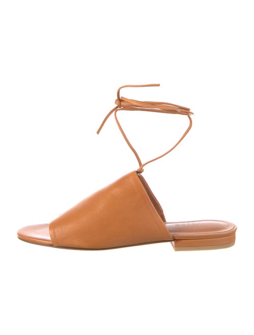 Vince Leather Slides