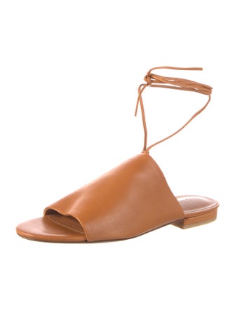 Vince Leather Slides