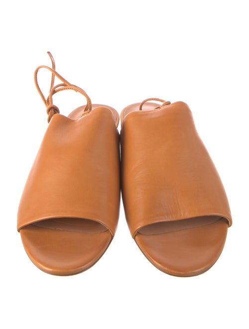 Vince Leather Slides