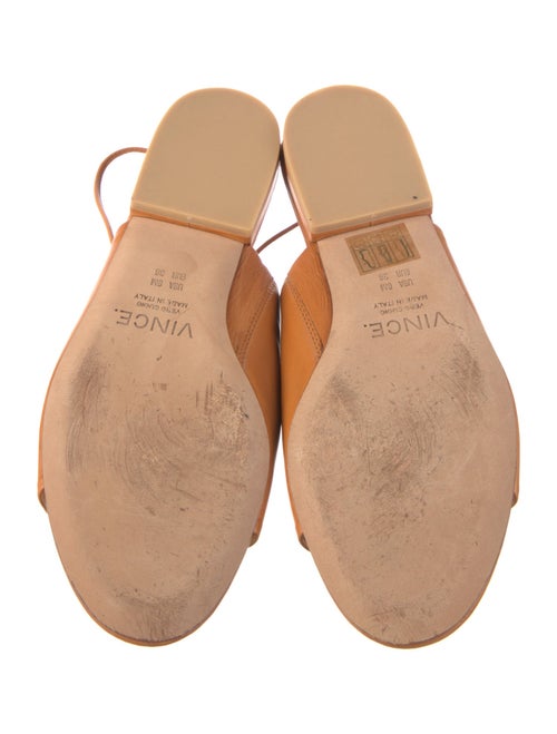 Vince Leather Slides