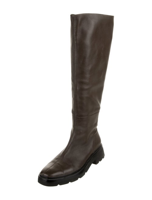 Vince Leather Riding Boots