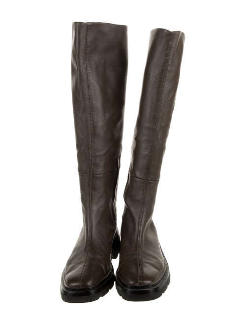 Vince Leather Riding Boots