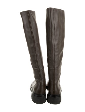 Vince Leather Riding Boots