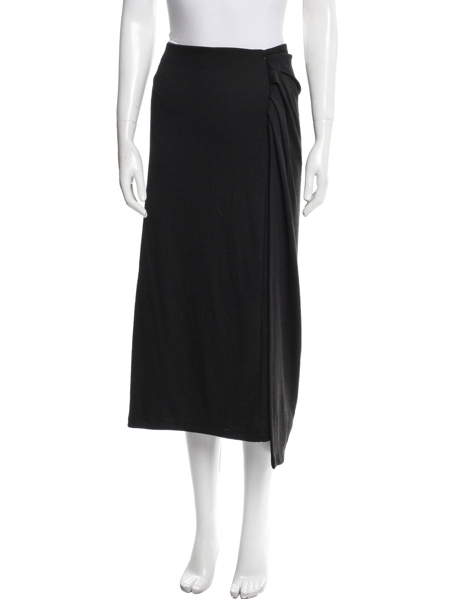 Vince Pleated Accents Midi Length Skirt w/ Tags