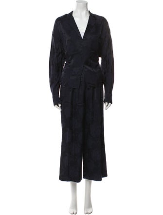 Vince Leather Pant Set