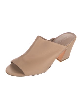 Vince Leather Slides