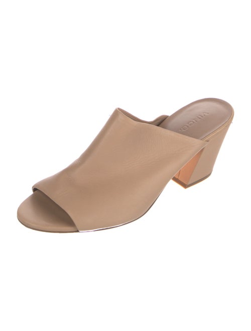 Vince Leather Slides