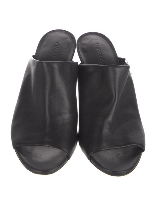 Vince Leather Slides