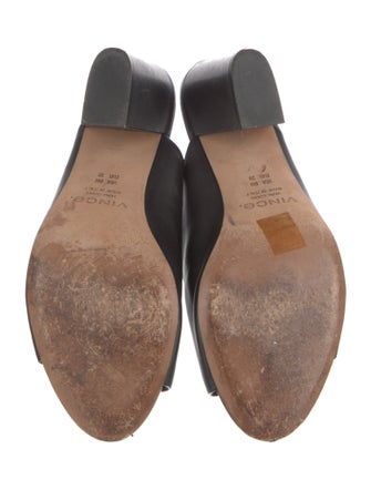 Vince Leather Slides