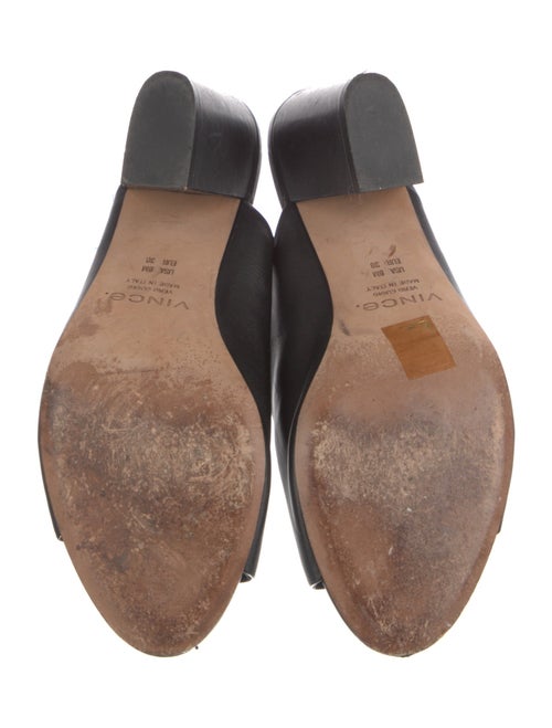 Vince Leather Slides